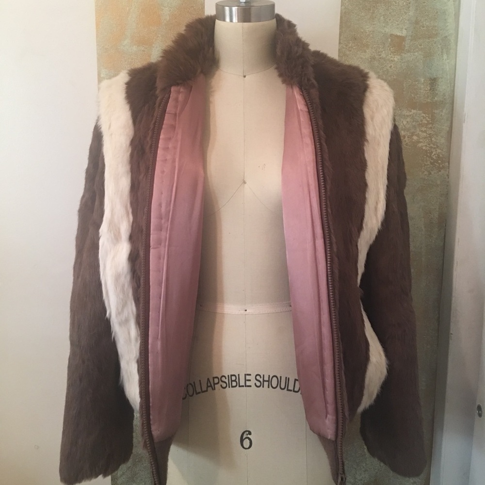 Fur Coat (dyed rabbit fur)